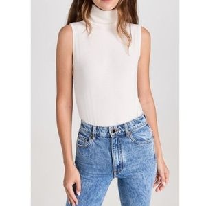 L'agence  White Off  Ceci Turtleneck sz XS